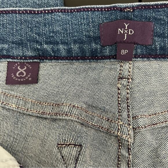 NYDJ Comfort Athleisure Plain Pocket Denim Clam Diggers Capris | Women’s Size 8 - Picture 4 of 10
